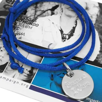 Colar ou Pulseira Com Pingente Personalizado