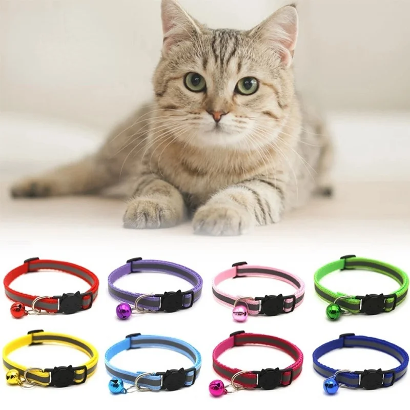 Coleira Reflexiva Patch com Sino Luminoso para Cães e Gatos Pequenos - Conforto e Segurança em Produtos Pet Teddy Bomei