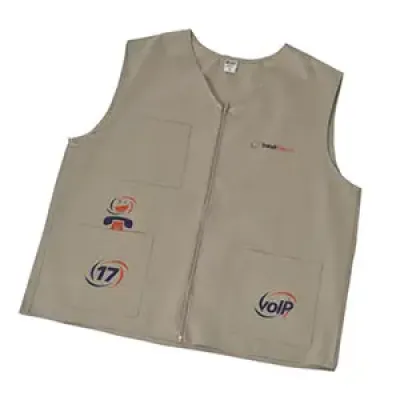 Colete Com 2 Bolsos