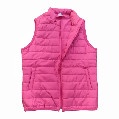 Colete Puffer Rosa