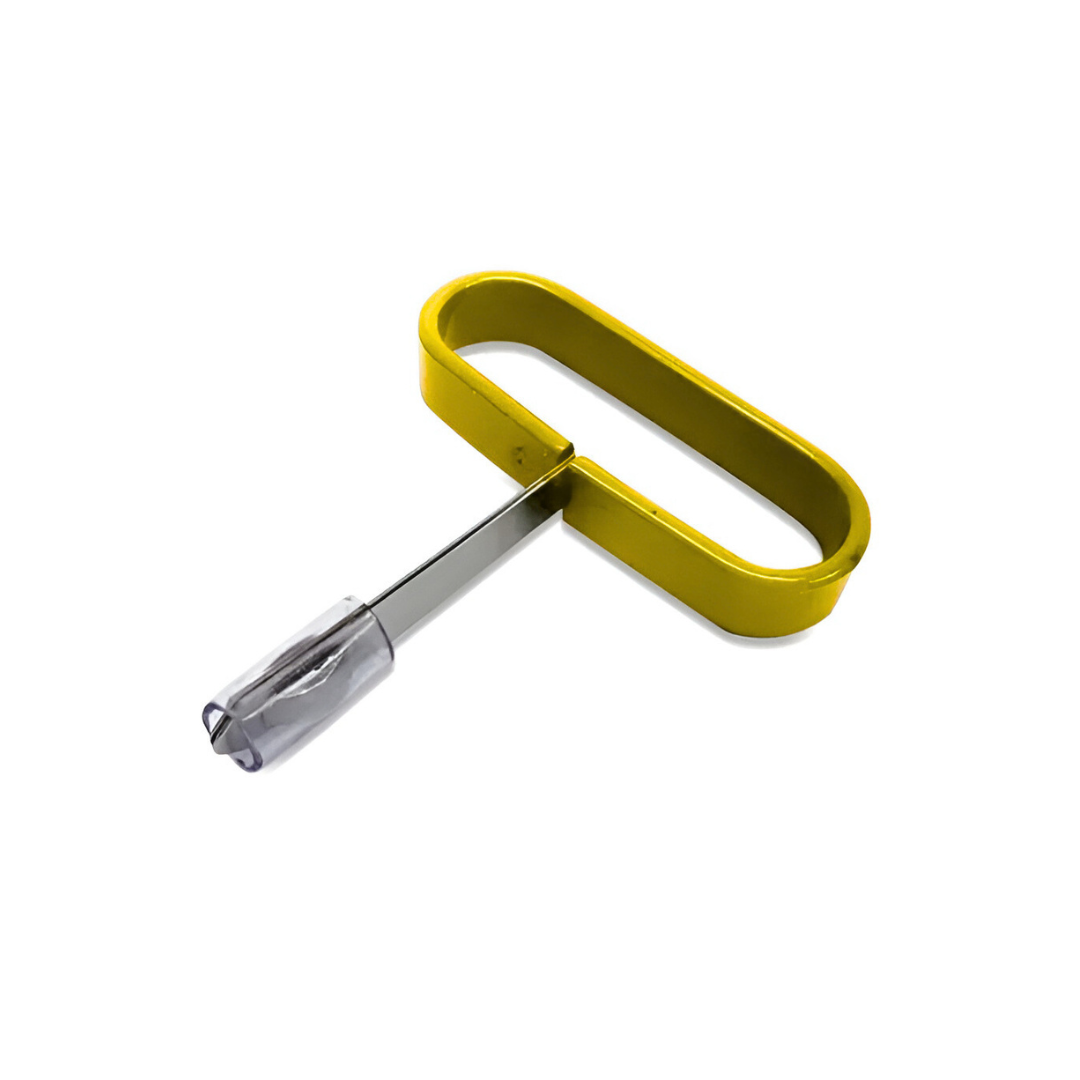 Colocador de Tiras de Chinelo Manual Amarelo