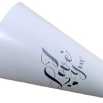 Cone para buquê de flores - 16,5x24,5cm - 400, Branco