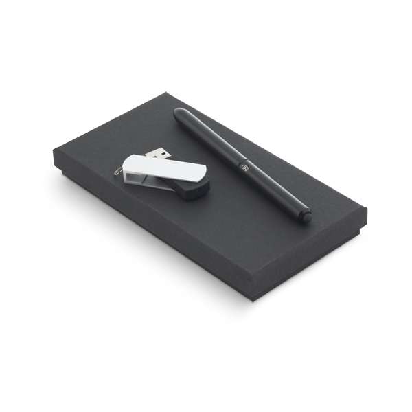 Conjunto Esferográfica e Pen Drive