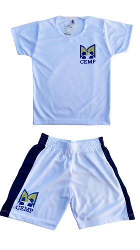 Conjunto Futsal - Branco - Colégio CEMP
