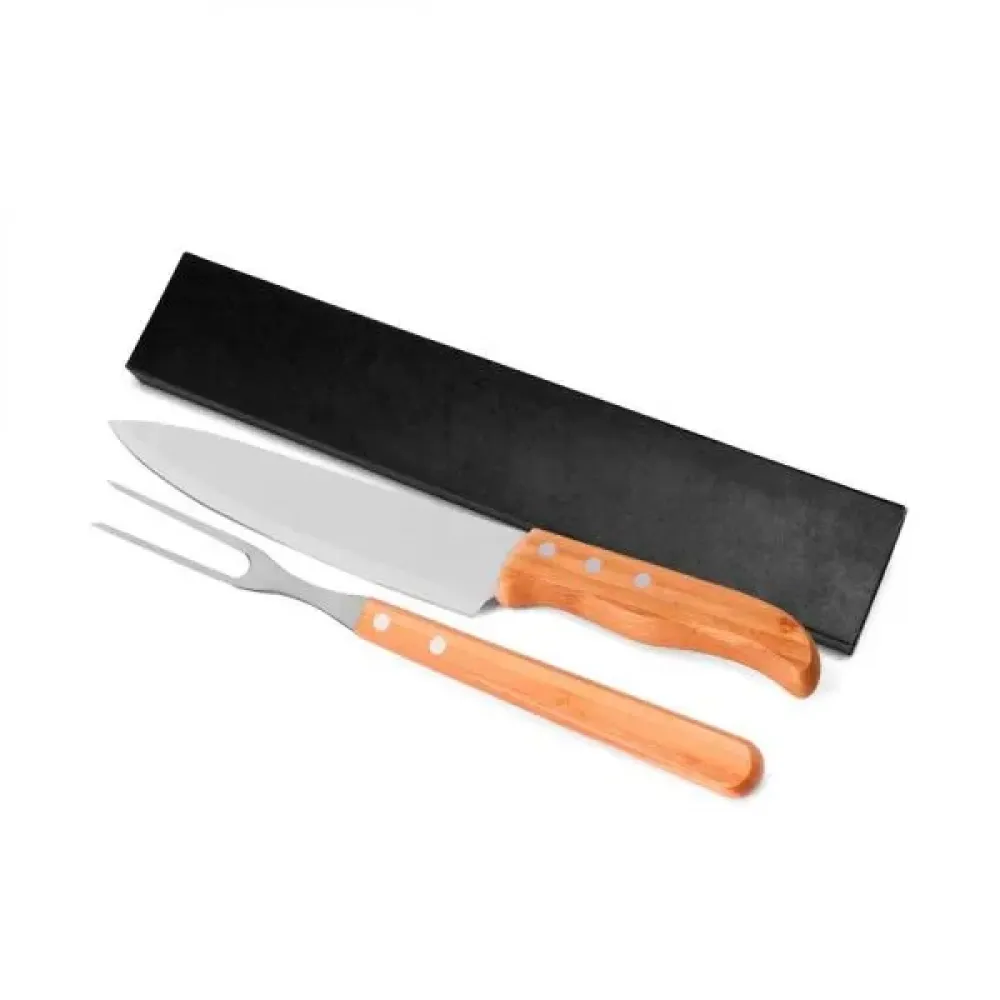 Conjunto Garfo e Faca para Churrasco Personalizado