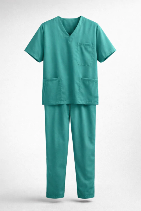 Conjunto Hospitalar Scrub Pijama Feminino Acinturado - Uniformes Profissionais
