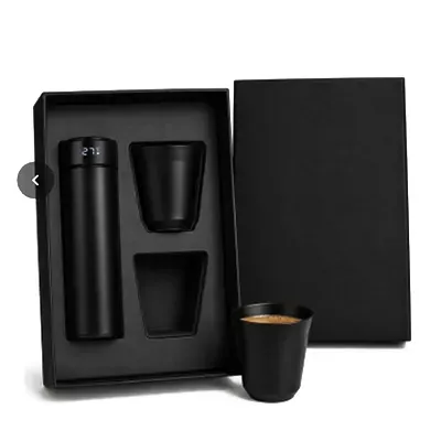 Conjunto Para Cafe Personalizado Com Copos de Inox