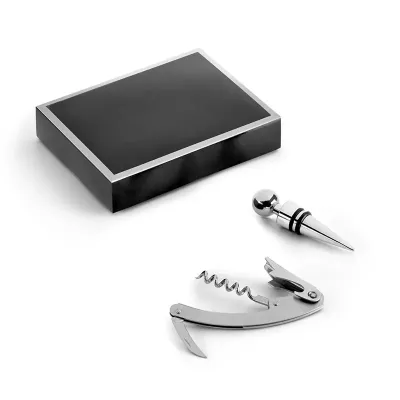 Conjunto Para Vinho em Zinco