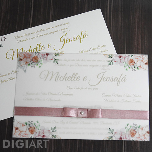 Convite C26 Papel Vegetal