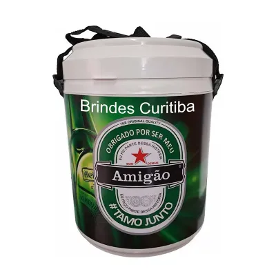 Cooler para 12 latas de 350 ml.