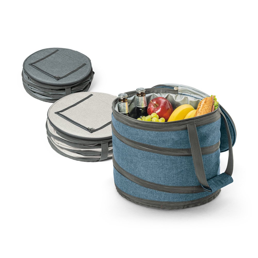 Cooler. Sacola térmica flexível 15 L em 600D -