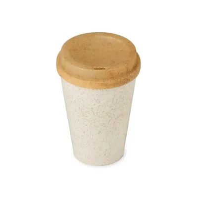 Copo Cafe 430ml Fibra de Arroz e Coco