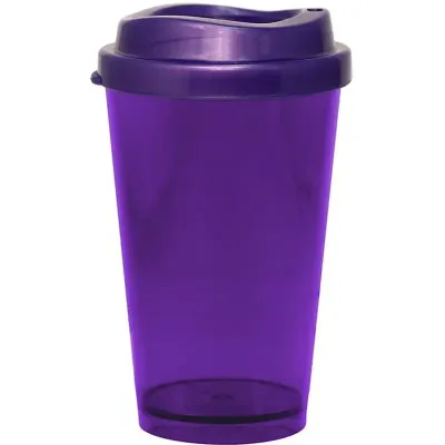 Copo Cristal Mug Lilas 320ml Plastico