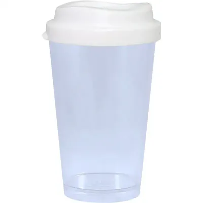 Copo Cristal Mug Transparente 320ml Plastico