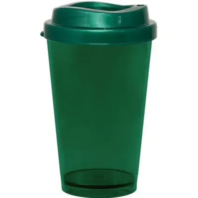 Copo Cristal Mug Verde 320ml Plastico
