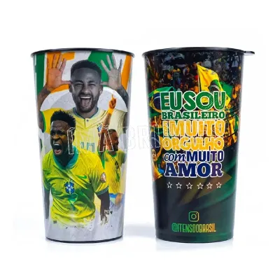 Copo de 400ml Eco Label Personalizado