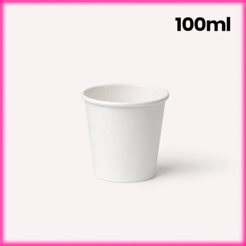 Copo de Papel Descartável Biodegradável 100ml