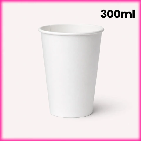 Copo de Papel Descartável Biodegradável 300ml