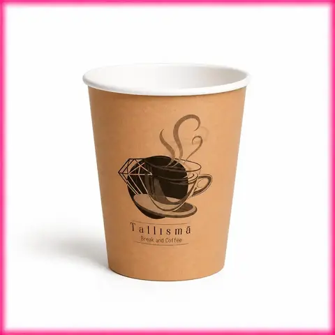 Copo de Papel Kraft Personalizado 220ml