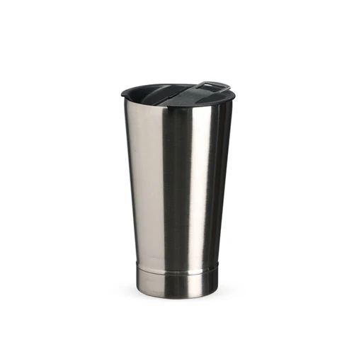Copo de viagem em aço inox térmico, com parede dupla isolada a vácuo 500 ML