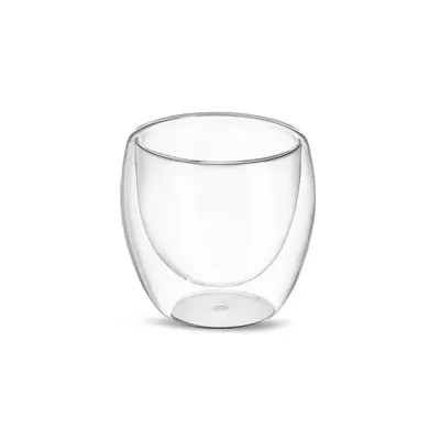 Copo de Vidro Com Parede Dupla 160ml