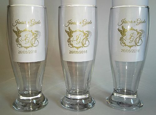 Taça de vidro Personalizada — foto 2