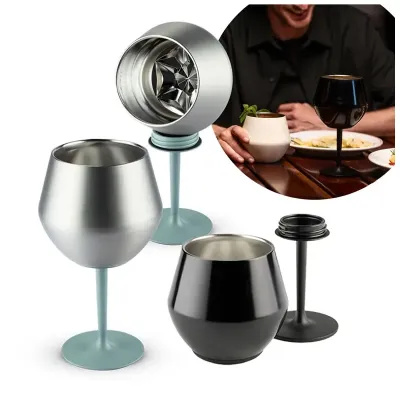 Copo e Taça Térmica Cocktail