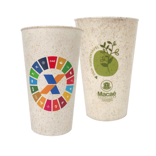 Copo Ecológico 550ml de Fibras - Personalizado
