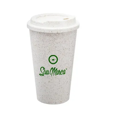 Copo Ecologico de Fibra 550ml Personalizado