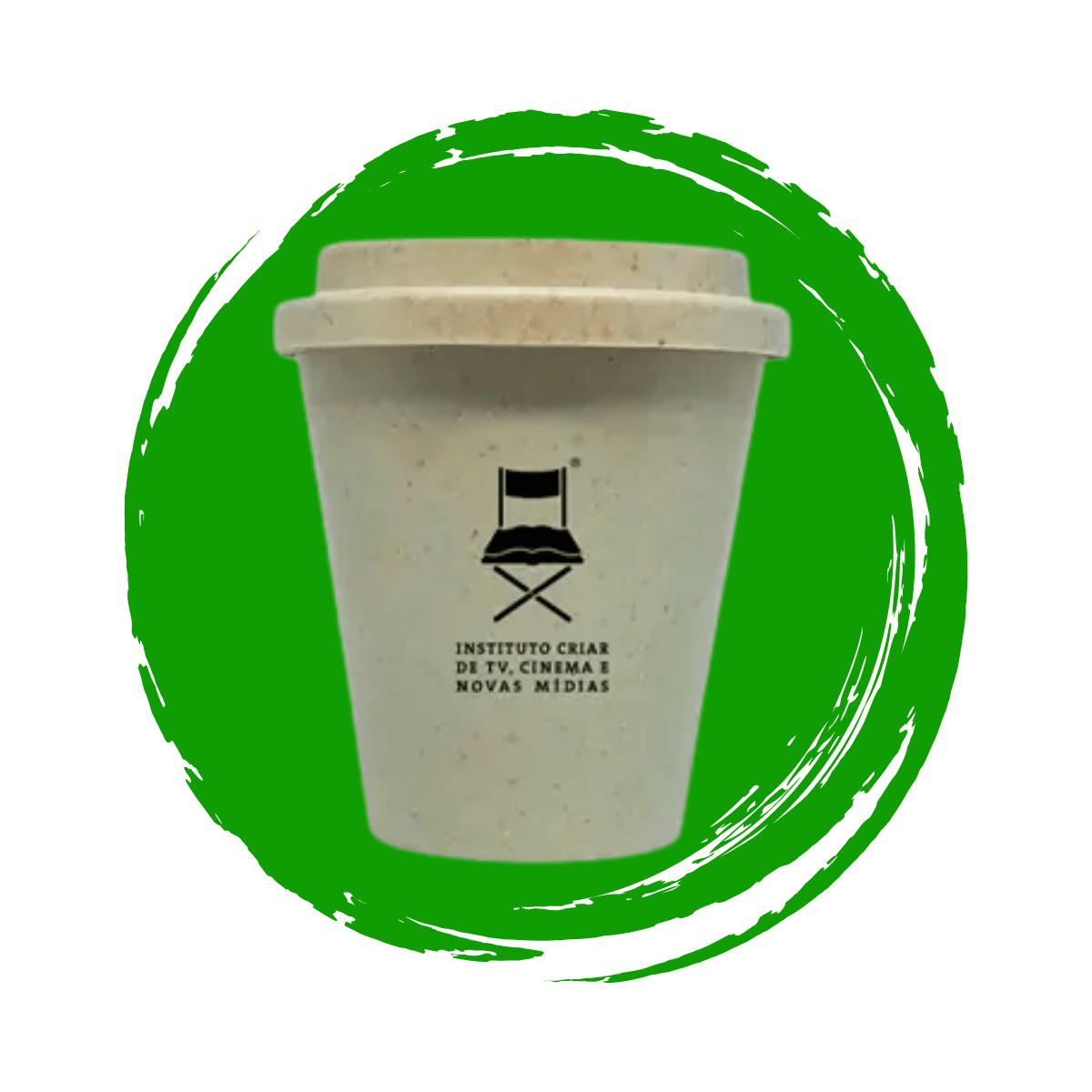 Copo Ecológico de Fibra de Bambu ? 350 ml