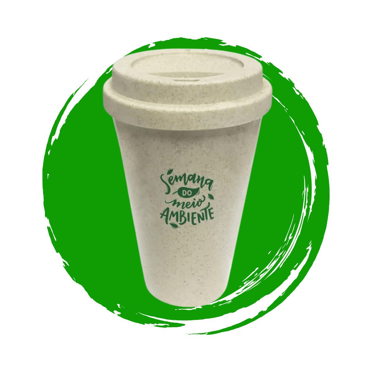 Copo Ecológico de Fibra de Bambu 500 ml