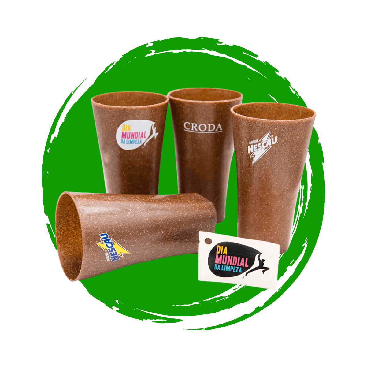 Copo Ecológico de Fibra de Coco | 300 ml