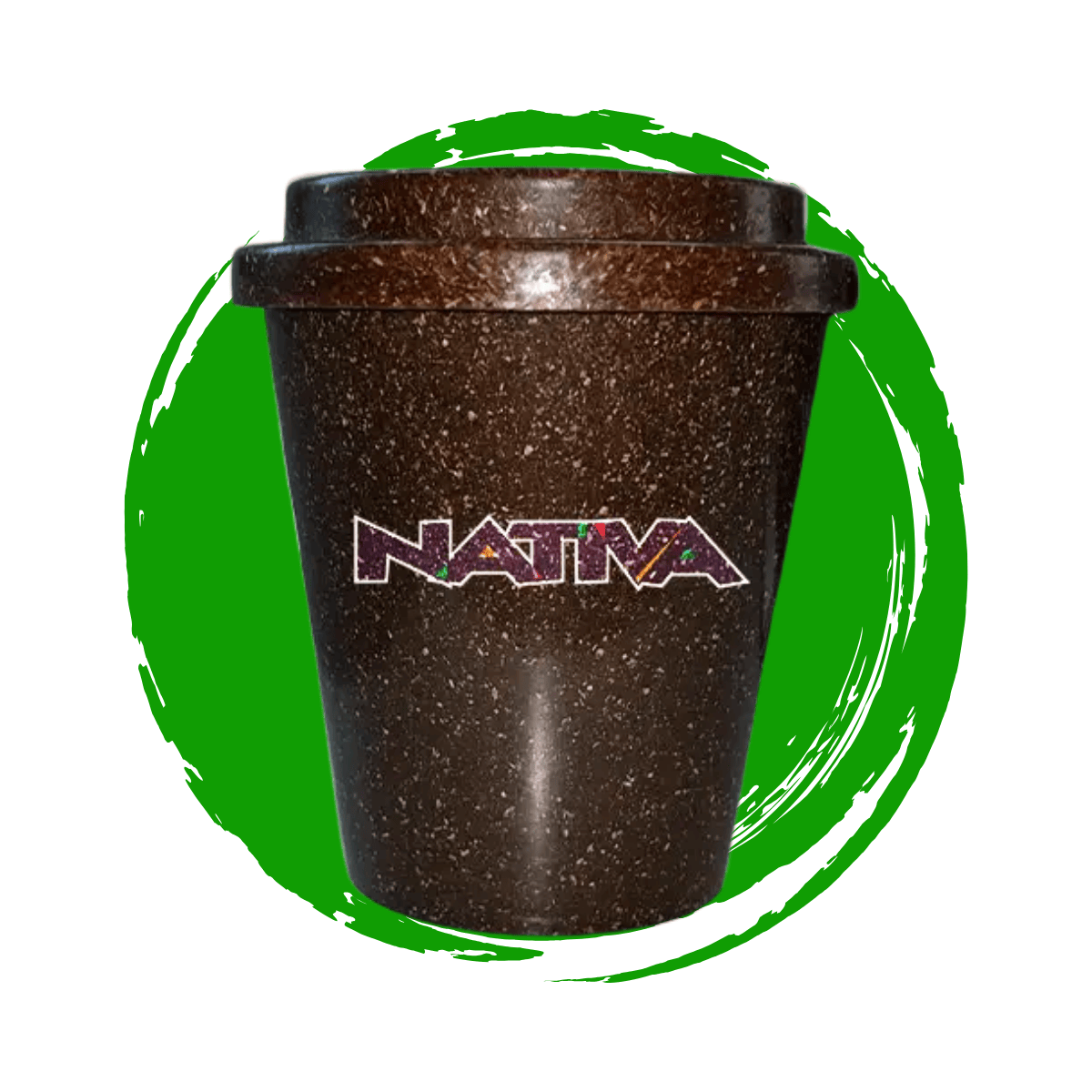 Copo Ecológico de Fibra de Coco ? 350 ml