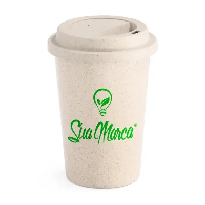 Copo Ecologico Personalizado de Fibra de Bambu