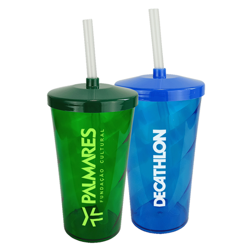 Copo Ecológico Twister 550ml Silk - Personalizado