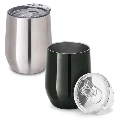 Copo em Aco Inox e pp Com Corpo Duplo 400ml