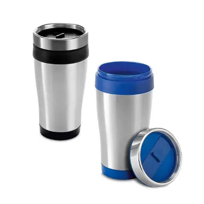 Copo em Aço inox e PP com corpo duplo