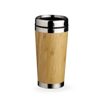 Copo em Bambu Com Parte Interna em Inox 500ml