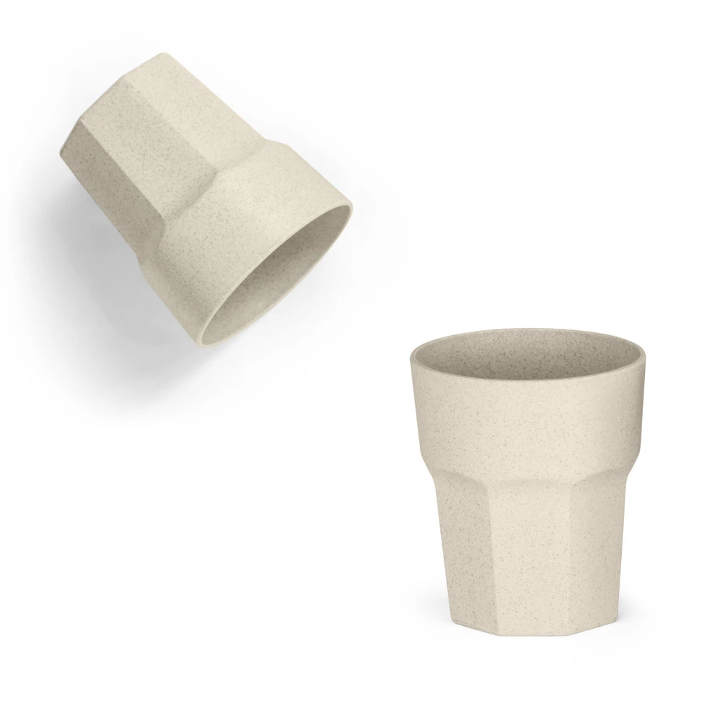 Copo em Plástico e Fibra de Arroz 400ml