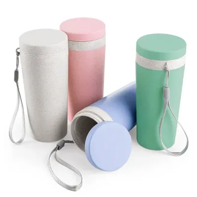 Copo Fibra de Bambu 350ml Personalizado