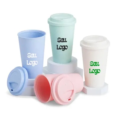 Copo Fibra de Bambu 450ml