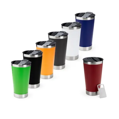 Copo Inox 500ml Com Abridor