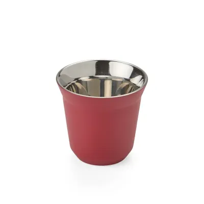 Copo Inox Com Parede Dupla 80 ml