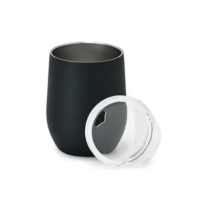 Copo Inox Com Tampa Personalizado de 400ml