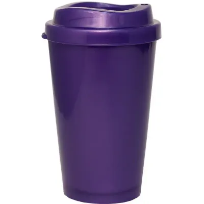 Copo Mug Lilas 320ml Plastico Premium
