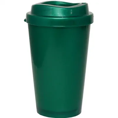 Copo Mug Verde 320ml Plastico Premium