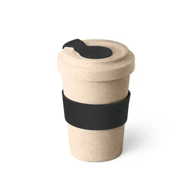 Copo para viagem em fibra de bambu - 1