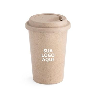 Copo Para Viagem em Fibra de Bambu e pp 450ml