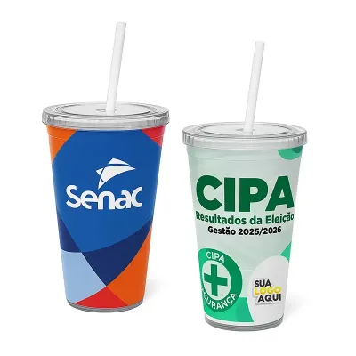Copo Personalizado de 540ml Com Foto Gv033