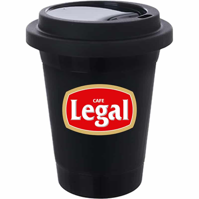 Copo Personalizado de Café 400 ml de Plástico